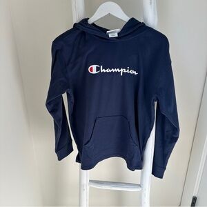 Champion Women’s Dark Blue Pullover Hoodie Size Small